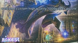Puzzle personalizzato da 1000 pezzi di alta qualità