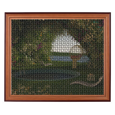 Un buon prezzo. Puzzle di cartone stampati su misura per sfidare gli appassionati di puzzle intermedi in linea