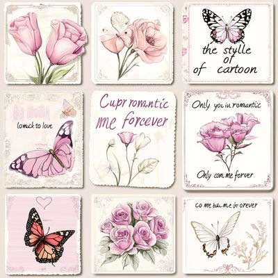 Un buon prezzo. 3D Beautiful Flowers per mamma o famiglia Grazie note Advanced New Design Card con interno vuoto per messaggi personalizzati in linea