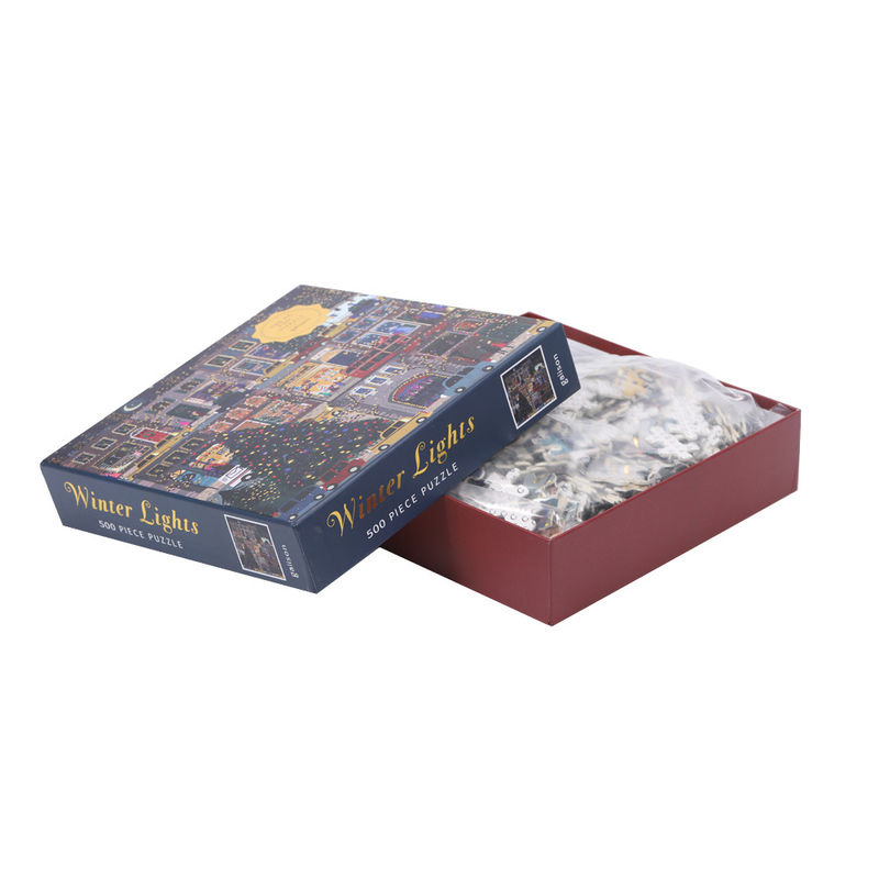 Puzzle personalizzati stampati su misura con stampa a colori per tutte le età