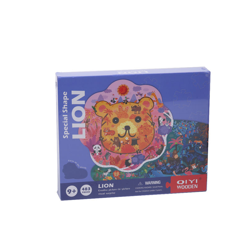 Puzzle di Natale rettangolari personalizzati 500 pezzi Stampa a colori
