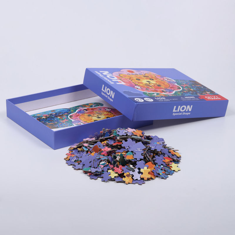 Puzzle di Natale rettangolari personalizzati 500 pezzi Stampa a colori