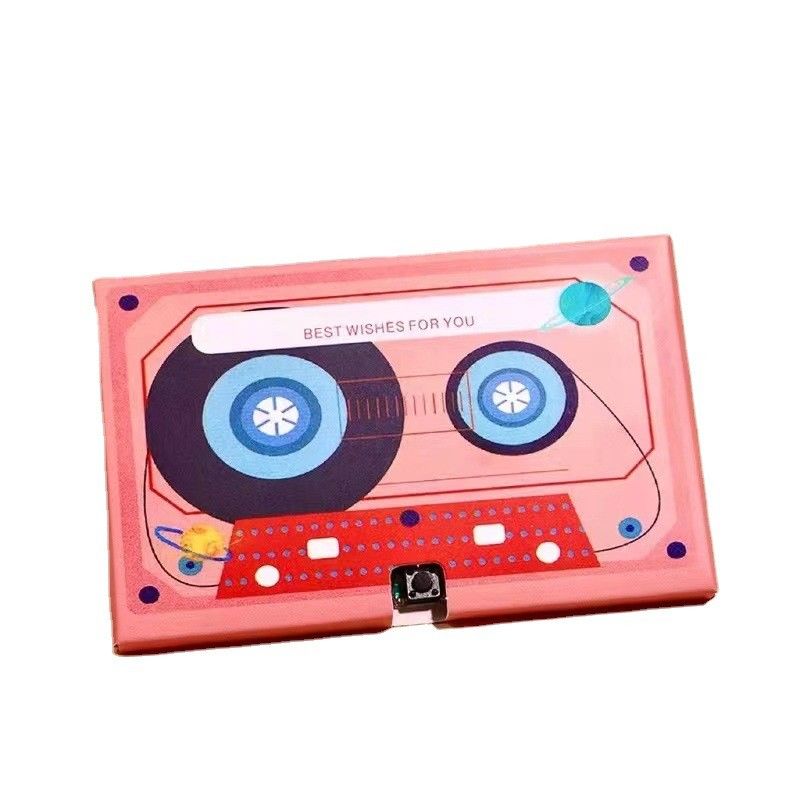 Stampa digitale Musica creativa automatica Suonare biglietti di auguri Stampa carta a tema assortito