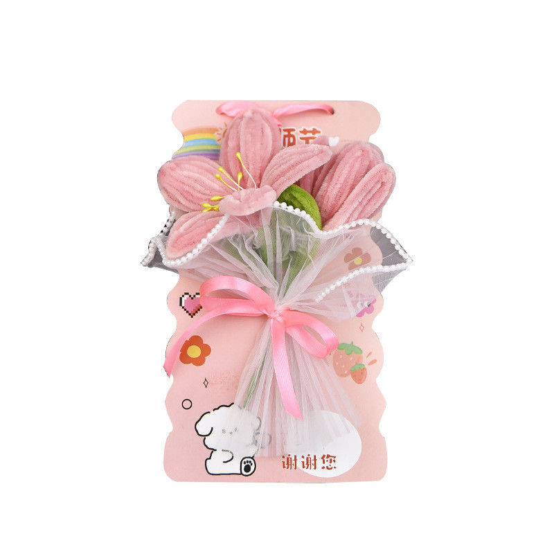Stampa digitale Cartoline di auguri con fiori creativi a vuoto all'interno per messaggi personali Caratteristiche cartacee