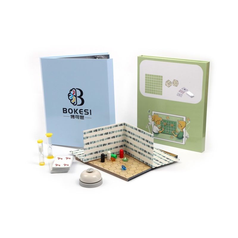 Set di Scacchiera in Legno per Bambini e Giochi da Tavolo per Intrattenimento Materiali Carta Plastica