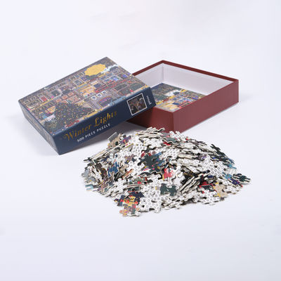 Un buon prezzo. 500 pezzi di puzzle stampati su misura Jigsaw cartone per adulti in linea