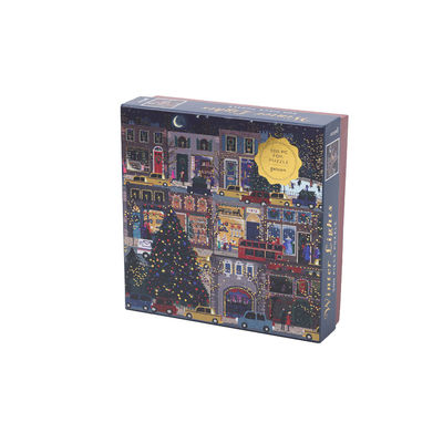 Un buon prezzo. OEM Puzzle luminoso albero di Natale 500 pezzi carta bianca in linea