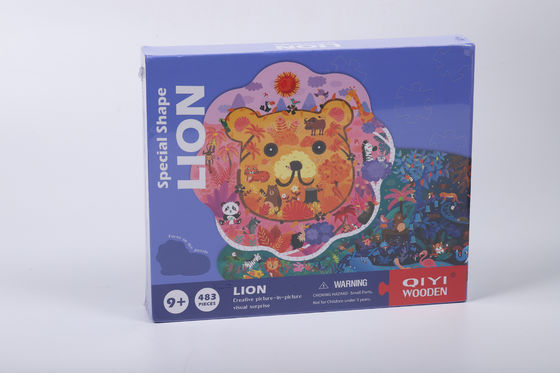 Un buon prezzo. Giochi di tavolo di apprendimento interattivi Puzzle di legno per bambini in linea