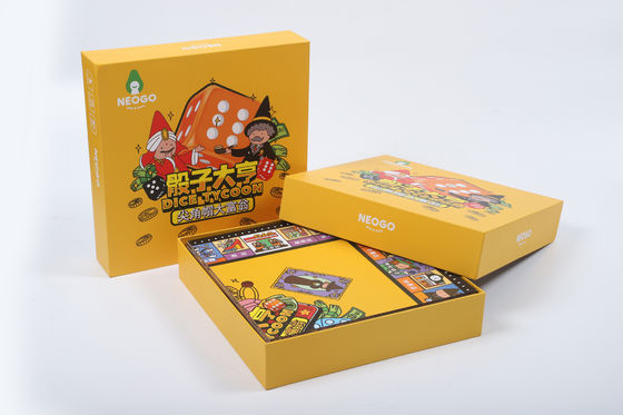 Un buon prezzo. 300Dpi Tabletop Tycoon Dice Party Giochi da tavolo Stampa CMYK in linea