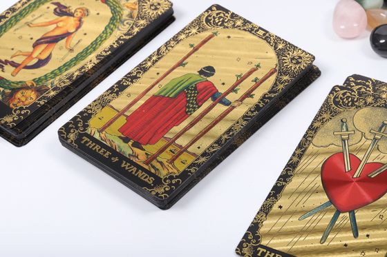 Un buon prezzo. Cartoline di plastica personalizzate a tema tarot mazzo di carte in massa in linea