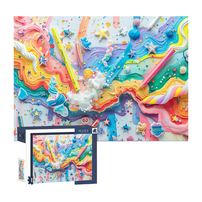 Un buon prezzo. Educational Jigsaw Puzzle for Kids 3+ - 1000 Pieces in linea